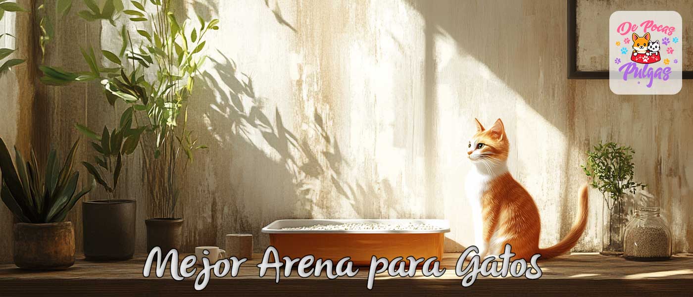 mejor arena para gatos