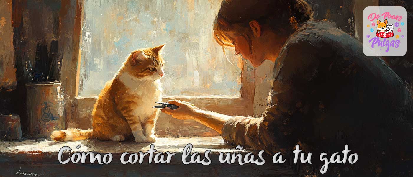 Cómo cortar las uñas a un gato