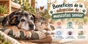 Beneficios de adoptar mascotas senior