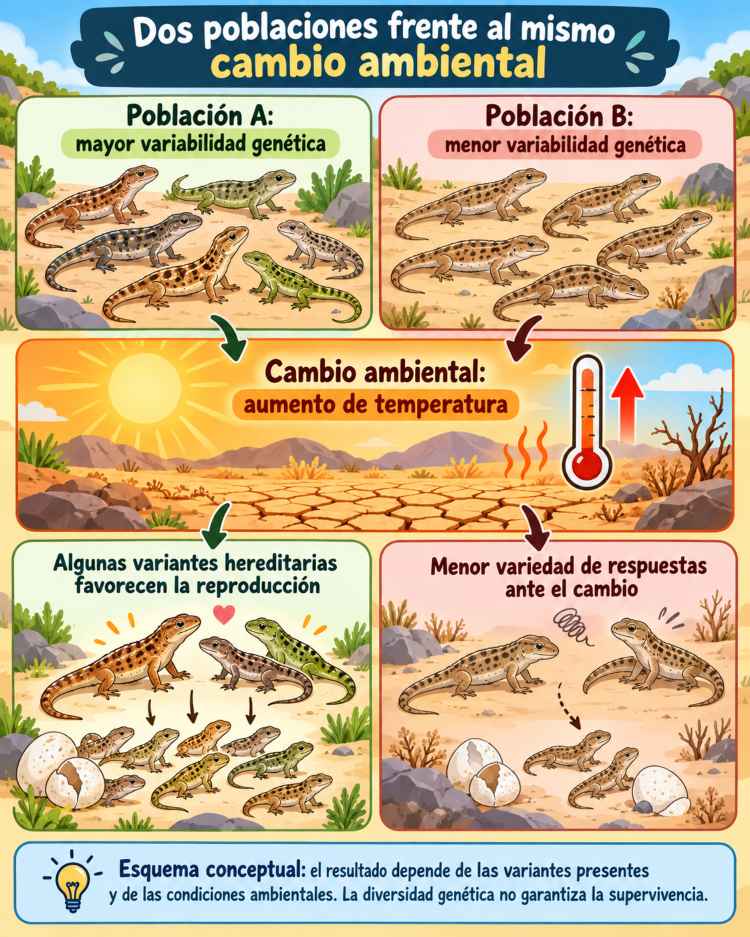 diversidad genética y cambio climático
