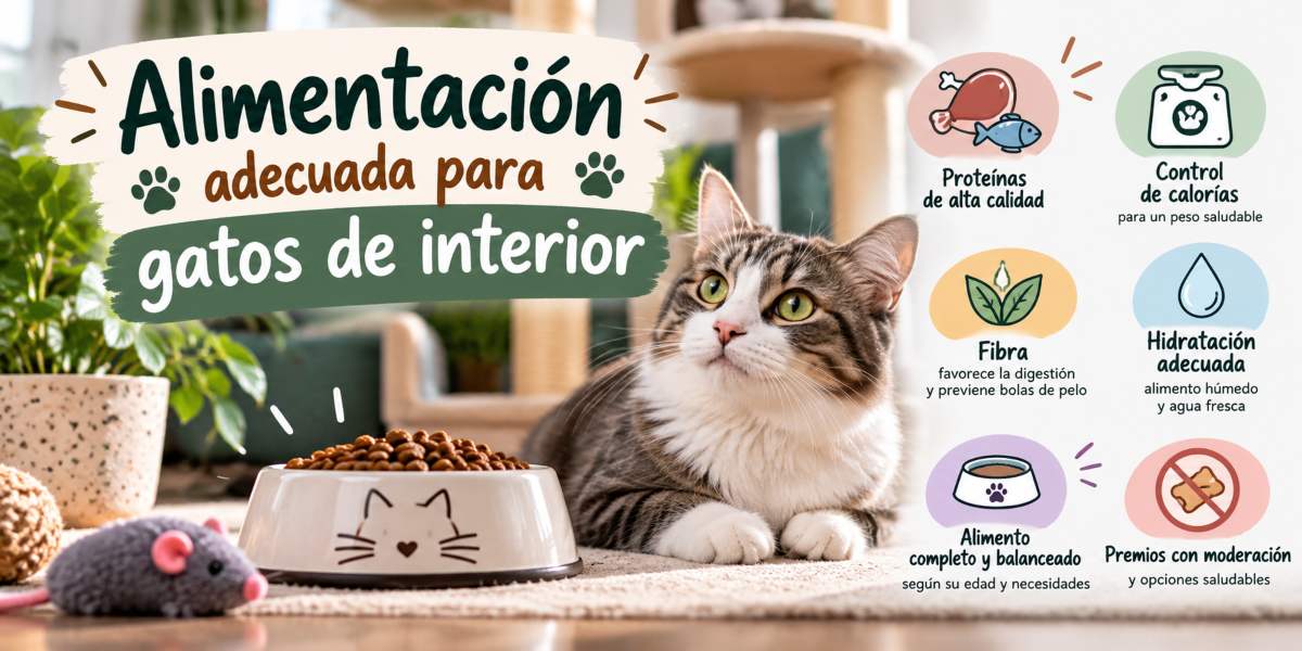 alimentacion para gatos de interior